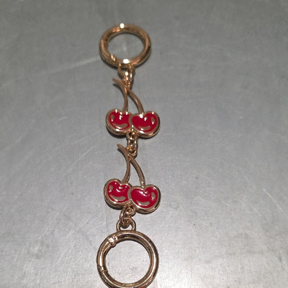 Cherry Keychain Or Bag Extender